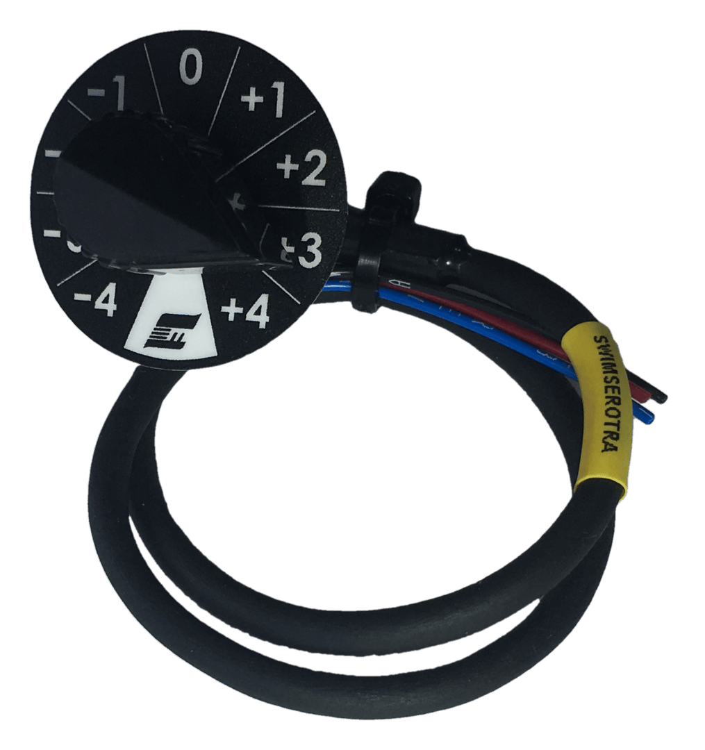 MSEL 2-10 Position Rotary Switch with Right Angle Boot